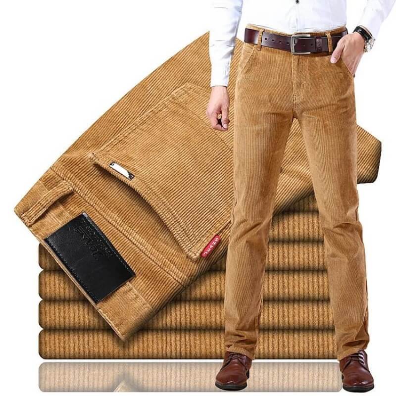Olivia Sur™ | Pantalones de pana elástica
