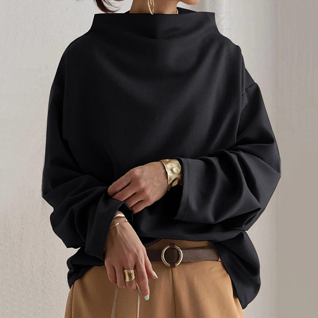 Lisa | 高領休閒上衣