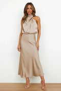Marina | Vestido con escote americano