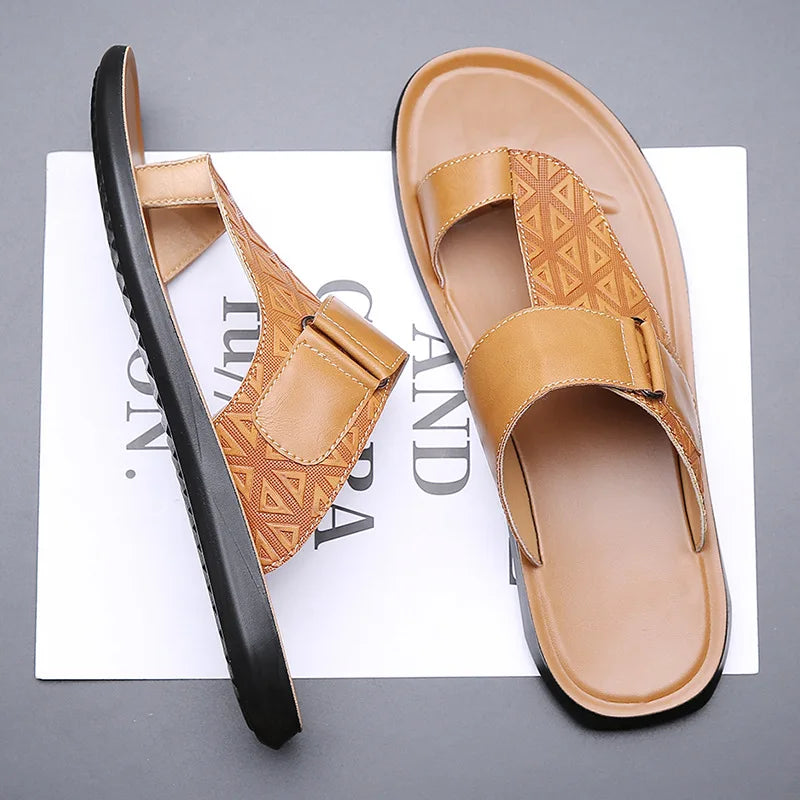 Callen Luxe™ | 裸皮涼鞋