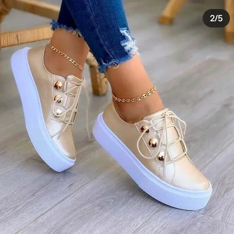 Serena | 矯形圓頭厚底運動鞋™