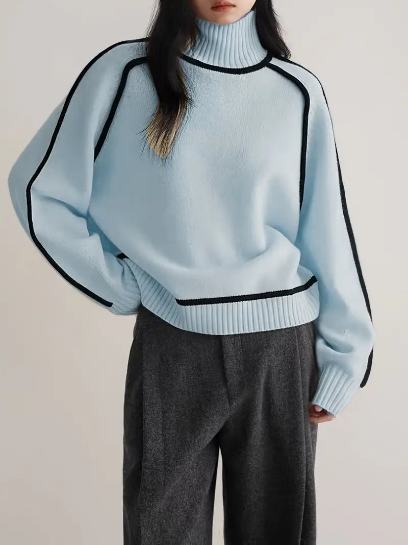Donna | 優雅高領毛衣