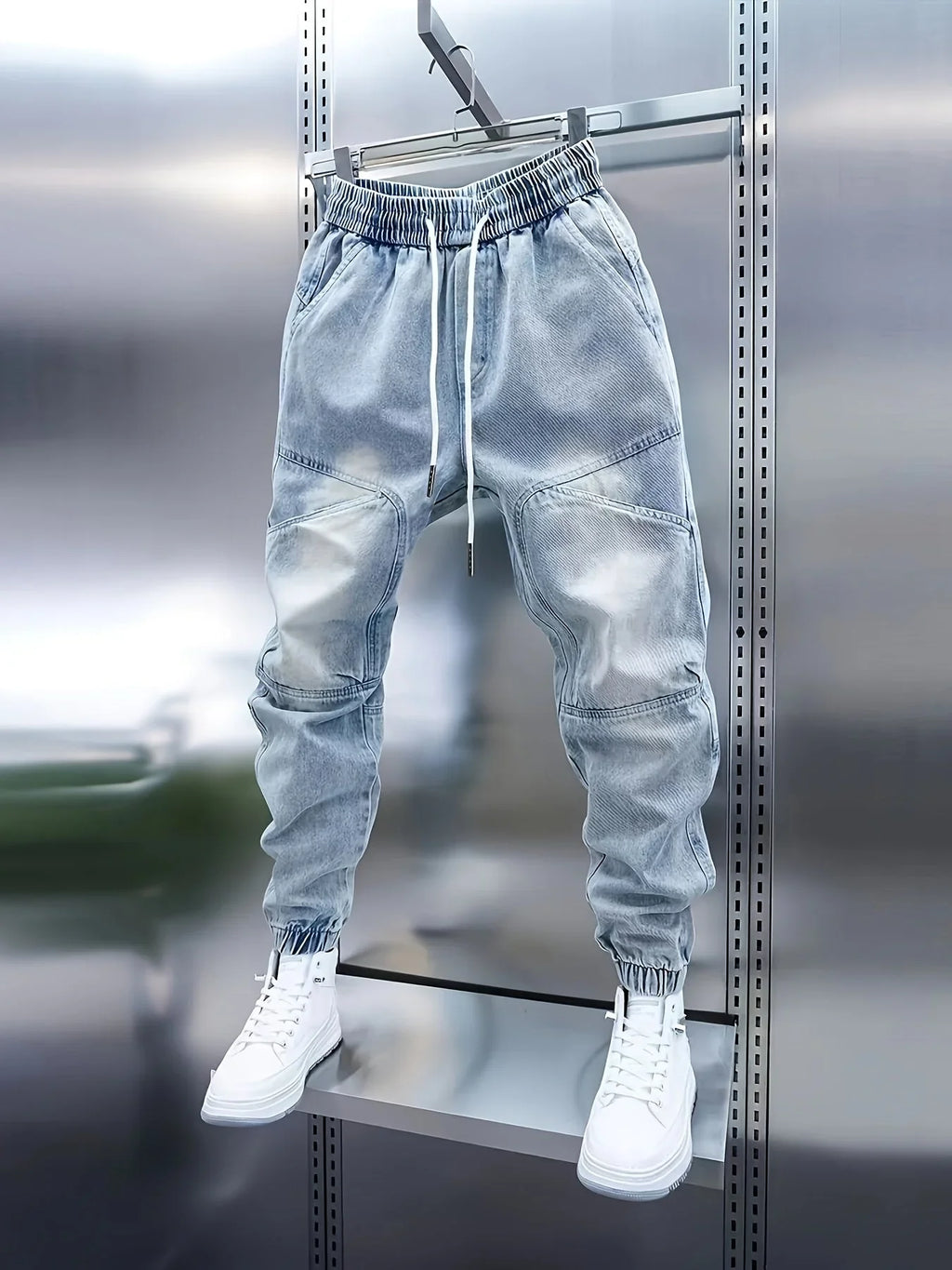 Julio | Pantalón de denim casual de corte amplio