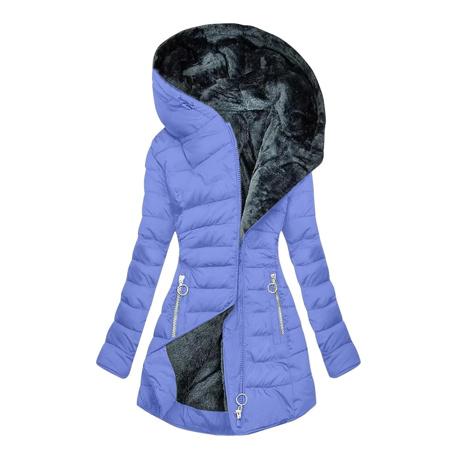 Vanesa I Abrigo de Invierno de Lujo Cálido